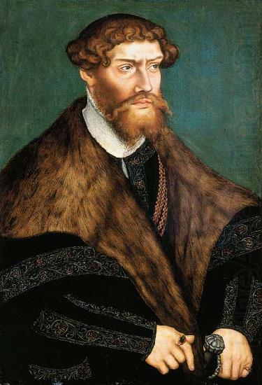 Lucas Cranach the Younger Portrait of Philip I, Duke of Pomerania. china oil painting image